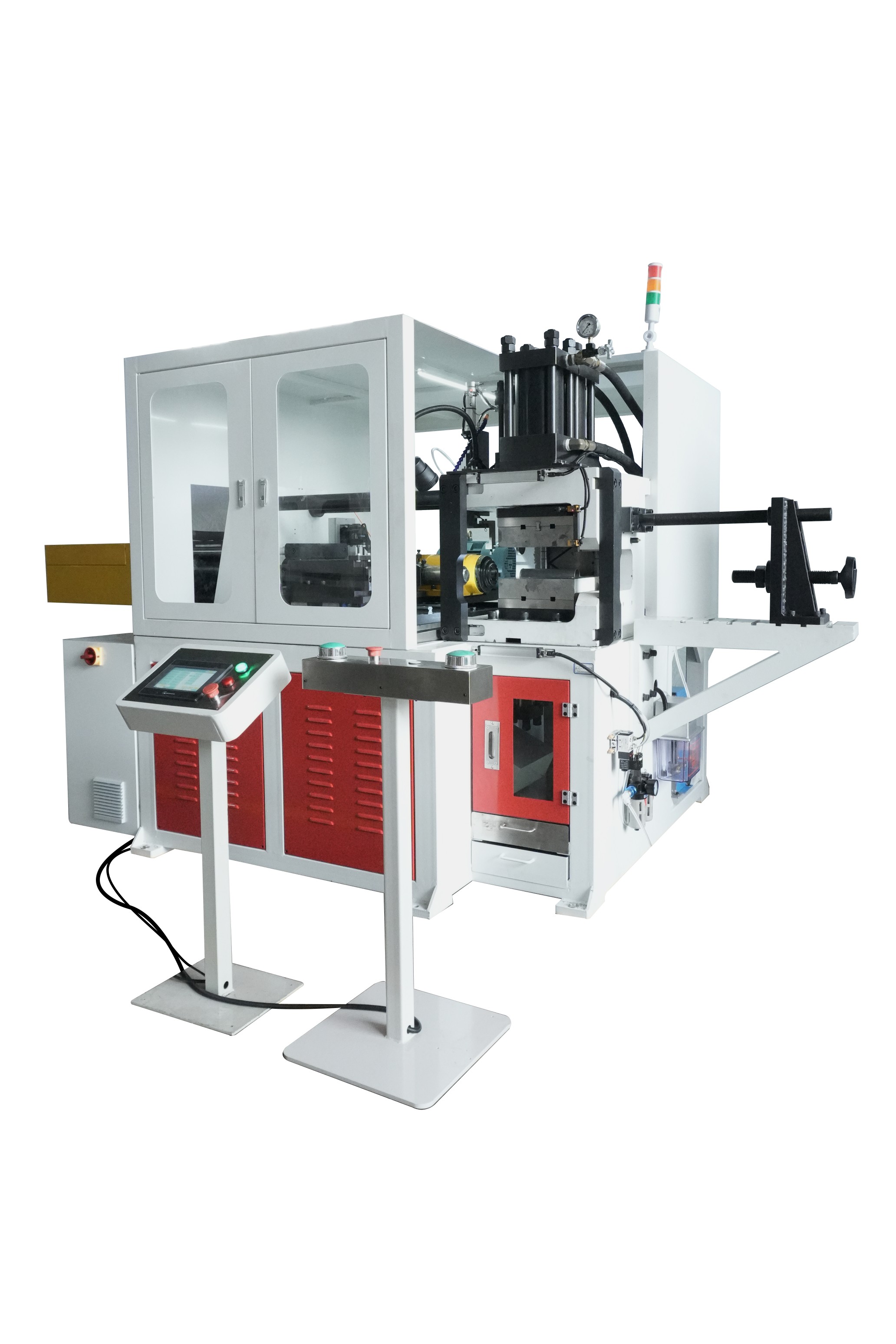 卧式双夹模四工位倒角一体机 FDM1J-70-4P