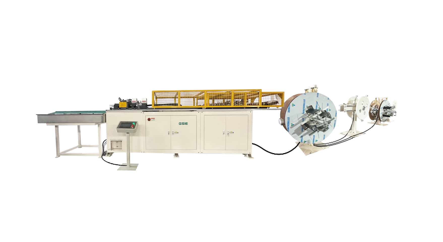 盘管调直无屑开料机 KDW-216*2+2