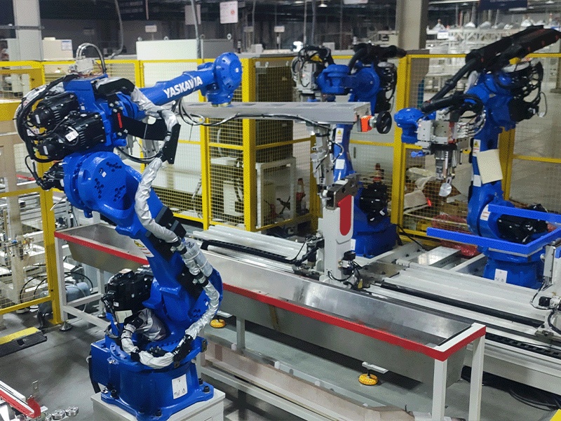 Robot Busbar Bending Automatic Work Cell